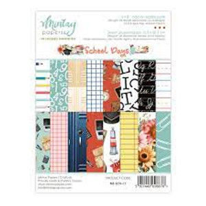 Mintay - School Days Collection - 6 x 8 Add On Paper Pack (MT-SCH-11)

This 6" x 8" paper pad Add-On is part of the School Days Collection from Mintay Papers. This paper pad includes 24 double sided sheets of paper, you get three each of eight designs. These designs include pencils, letters, numbers, grid patterns, lined papers, paperclips, lockers, school elements, and more. These designs are printed on 250 gsm paper which is heavyweight paper. These papers can be used for cards, scrapbook pages, tags, journals, and other paper crafting projects. This paper is acid and lignin free. decoupage and many more craft projects.  Acid free. Lignin free.

 