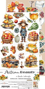 Craft O'Clock - Autumn Beauty Collection - Set of Extras to Cut - 6x12 (CC-C58-AB-12)
A set of 12 double-sided pages of a high quality scrapbooking paper with extra elements to cut (2x6 designs) + 1x sheet with EXTRAS TO CUT on the other side of the cover. Every page is of a 15,5x30,5cm size. Paper Weight: 250gsm. Acid and Lignin free. Made in Poland. Craft O'Clock - Autumn Beauty Collection - Set of Extras to Cut - 6x12 (CC-C58-AB-12)
A set of 12 double-sided pages of a high quality scrapbooking paper with extra elements to cut (2x6 designs) + 1x sheet with EXTRAS TO CUT on the other side of the cover. Every page is of a 15,5x30,5cm size. Paper Weight: 250gsm. Acid and Lignin free. Made in Poland.
