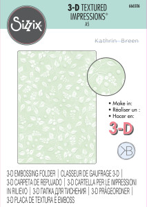 Sizzix - 3D Textured Impressions - A5 Embossing Folder – Snowberry (666506)
Brand new size alert! Snowberry by Kath Breen is a gorgeous 3-D Textured Impressions™ Embossing Folder featuring a festive ditsy leaf print. Now in a brand new A5 size, the 3-D Embossing Folder is perfect for all papercrafting, from cardmaking to gift wrap and tags, you'll be spoilt for ideas this festive season with this beautiful print. Enhance the embossed detail with Sizzix™ Luster Waxes to bring out the detail and add a shimmery finish.
Design Dimensions: 6" x 8.5"
Packet Includes: 1 - 3D Embossing Folder
Construction: PP Plastic Sizzix - 3D Textured Impressions - A5 Embossing Folder – Snowberry (666506)
Brand new size alert! Snowberry by Kath Breen is a gorgeous 3-D Textured Impressions™ Embossing Folder featuring a festive ditsy leaf print. Now in a brand new A5 size, the 3-D Embossing Folder is perfect for all papercrafting, from cardmaking to gift wrap and tags, you'll be spoilt for ideas this festive season with this beautiful print. Enhance the embossed detail with Sizzix™ Luster Waxes to bring out the detail and add a shimmery finish.
Design Dimensions: 6" x 8.5"
Packet Includes: 1 - 3D Embossing Folder
Construction: PP Plastic