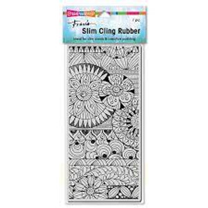 Stampendous - Cling Rubber Stamp - Slim Zentastic (CSL25)
A myriad of creative layered designs that can be a wash of color or zentangle patterns creating backgrounds for slimline or standard cards
This cling rubber stamp has the image on top for easy alignment
Use with our 4 X 8.5 inch acrylic handle (sold separately)
Package contains one slim stamp, Zentastic designed by Fran Seiford for Stampendous. Approx. Size: 3.75 inch X 8.25 inch. Made in the USA. Stampendous - Cling Rubber Stamp - Slim Zentastic (CSL25)
A myriad of creative layered designs that can be a wash of color or zentangle patterns creating backgrounds for slimline or standard cards
This cling rubber stamp has the image on top for easy alignment
Use with our 4 X 8.5 inch acrylic handle (sold separately)
Package contains one slim stamp, Zentastic designed by Fran Seiford for Stampendous. Approx. Size: 3.75 inch X 8.25 inch. Made in the USA.