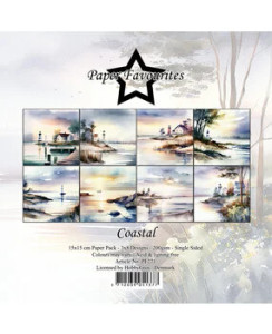 Paper Favourites - Coastal - 6 x 6 Paper Pack (PF271)
Paper Favorites is a brand from Denmark. This young brand specializes in design paper for creative applications. Pack contains 24 Sheets 15x15 cm. (8x3 Designs). Paper Weight: 200gsm. Acid and lignin free. Paper Favourites - Coastal - 6 x 6 Paper Pack (PF271)
Paper Favorites is a brand from Denmark. This young brand specializes in design paper for creative applications. Pack contains 24 Sheets 15x15 cm. (8x3 Designs). Paper Weight: 200gsm. Acid and lignin free.