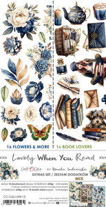Craft O'Clock - Lovely When You Read - Extras Mix - 6" x 12" (CC-C62-LWR-13)
Pack of double-sided pattern sheets.
15.5 x 30.5 cm mirror print. Paper Weight: 250gsm. Acid and lignin free.
(18 sheets, 18 designs – all Flower... and Book Lovers sheets x1 + 3x bonus designs on the cover) Craft O'Clock - Lovely When You Read - Extras Mix - 6" x 12" (CC-C62-LWR-13)
Pack of double-sided pattern sheets.
15.5 x 30.5 cm mirror print. Paper Weight: 250gsm. Acid and lignin free.
(18 sheets, 18 designs – all Flower... and Book Lovers sheets x1 + 3x bonus designs on the cover)