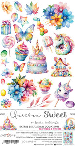 Craft O'Clock - Unicorn Sweet - Flowers and Sweets - 6" x 12" (CC-C61-US-11)
Pack of double-sided pattern sheets. There are 18 sheets, 9 designs, 2x9 double-sided sheets + 2x bonus on the cover)
15.5 x 30.5 cm. Paper Weight: 250gsm. Acid and lignin free. Craft O'Clock - Unicorn Sweet - Flowers and Sweets - 6" x 12" (CC-C61-US-11)
Pack of double-sided pattern sheets. There are 18 sheets, 9 designs, 2x9 double-sided sheets + 2x bonus on the cover)
15.5 x 30.5 cm. Paper Weight: 250gsm. Acid and lignin free.