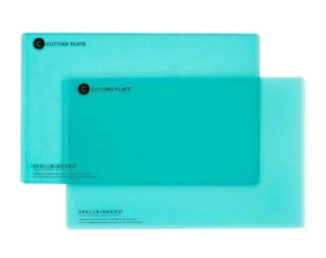 Spellbinders - Teal Extended Cutting Plates 2Pack (PL-133)
Teal Extended Cutting Plates (C) comes in a set of two plates. These bright plates are easy to find on your crafting table and add pizzazz to your die-cutting and card making space.
They are designed to be used with the Spellbinders Platinum and Platinum 6 Die-Cutting Machines. The plates can be used to die-cut thin metal cutting dies, steel rule dies and embossing folders. Clear plates enable easy material placement, and its beveled edges allow for a better grip to feed through the machine. The Cutting Plates are made with high quality polycarbonate. Approximate Size: C-Cutting Plates (2 pcs): 9.625 x 6.0625 in (24.45 x 15.40cm). Spellbinders - Teal Extended Cutting Plates 2Pack (PL-133)
Teal Extended Cutting Plates (C) comes in a set of two plates. These bright plates are easy to find on your crafting table and add pizzazz to your die-cutting and card making space.
They are designed to be used with the Spellbinders Platinum and Platinum 6 Die-Cutting Machines. The plates can be used to die-cut thin metal cutting dies, steel rule dies and embossing folders. Clear plates enable easy material placement, and its beveled edges allow for a better grip to feed through the machine. The Cutting Plates are made with high quality polycarbonate. Approximate Size: C-Cutting Plates (2 pcs): 9.625 x 6.0625 in (24.45 x 15.40cm).