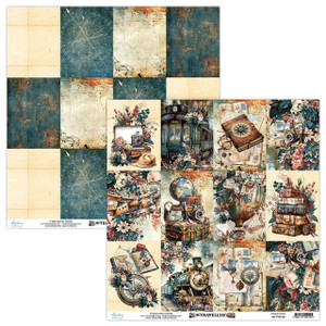 Mintay - Traveller - 12 x 12 Scrapbooking Paper (MT-TVR-06)
Double-sided scrapbooking paper from the Traveller collection. These designs are printed on 250 gsm paper which is heavyweight paper. These papers and the elements can be used on cards, scrapbook pages, tags, journals, and other paper crafting projects. Elements need to be hand cut. These papers are acid and lignin free. Mintay - Traveller - 12 x 12 Scrapbooking Paper (MT-TVR-06)
Double-sided scrapbooking paper from the Traveller collection. These designs are printed on 250 gsm paper which is heavyweight paper. These papers and the elements can be used on cards, scrapbook pages, tags, journals, and other paper crafting projects. Elements need to be hand cut. These papers are acid and lignin free.