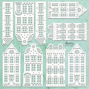 Mintay Chippies - Decor - Tenement Houses (MT-CHIP2-D55)

Mintay Decor Die Cut Laser Chipboard pieces.  These 2mm thick die-cut chipboard pieces are in a natural ecru color and make a great bases for your project.  They can be modified with paint, ink, paper, using stencils, stamps, hot embossing or applying waxes and pastes.  Perfect for all your craft and scrapbooking projects.    Overall size of set sheet: 12x12 inches.