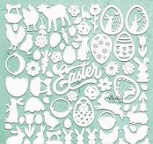 Mintay Papers - Mintay Chippies (MT-CHIP2-D67)
Mintay Decor Frame Set Die Cut Laser Chipboard. These 2mm thick die-cut chipboard pieces are in a natural ecru color and make a great bases for your project. They can be modified with paint, ink, paper, using stencils, stamps, hot embossing or applying waxes and pastes. Perfect for all your craft and scrapbooking projects. Overall size of set sheet: 12x12 inches. Mintay Papers - Mintay Chippies (MT-CHIP2-D67)
Mintay Decor Frame Set Die Cut Laser Chipboard. These 2mm thick die-cut chipboard pieces are in a natural ecru color and make a great bases for your project. They can be modified with paint, ink, paper, using stencils, stamps, hot embossing or applying waxes and pastes. Perfect for all your craft and scrapbooking projects. Overall size of set sheet: 12x12 inches.
