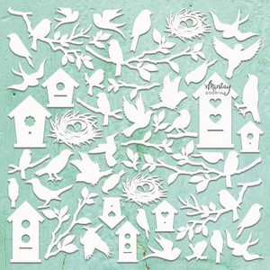 Mintay Papers - Mintay Chippies - Birds (MT-CHIP2-D70)
Mintay Decor Frame Set Die Cut Laser Chipboard. These 2mm thick die-cut chipboard pieces are in a natural ecru color and make a great bases for your project. They can be modified with paint, ink, paper, using stencils, stamps, hot embossing or applying waxes and pastes. Perfect for all your craft and scrapbooking projects. Overall size of set sheet: 12x12 inches. Mintay Papers - Mintay Chippies - Birds (MT-CHIP2-D70)
Mintay Decor Frame Set Die Cut Laser Chipboard. These 2mm thick die-cut chipboard pieces are in a natural ecru color and make a great bases for your project. They can be modified with paint, ink, paper, using stencils, stamps, hot embossing or applying waxes and pastes. Perfect for all your craft and scrapbooking projects. Overall size of set sheet: 12x12 inches.
