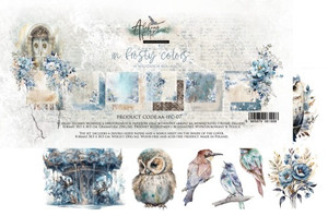 Alchemy Of Art - Frosty Colors - 12" x 12" (AA-IFC-07)
Pack of double-sided pattern sheets in the "Frosty Colors" series from Alchemy of Art. There are 9 double sided sheets.
Paper Weight: 250gsm. Acid and lignin free. Alchemy Of Art - Frosty Colors - 12" x 12" (AA-IFC-07)
Pack of double-sided pattern sheets in the "Frosty Colors" series from Alchemy of Art. There are 9 double sided sheets.
Paper Weight: 250gsm. Acid and lignin free.