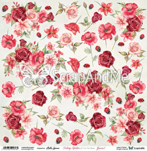 ScrapAndMe - Vintage Garden - 12x12 Elements Sheet (Flowers1)
This ScrapAndMe paper is a Vintage Garden Flowers 1 cut-out sheet. High-quality, acid-free, wood-free paper. Size: 12"x 12" (30.5 x 30.5cm). Printed on one side. Paper Weight: 250gsm. Elements for self cutting. Made in Poland. ScrapAndMe - Vintage Garden - 12x12 Elements Sheet (Flowers1)
This ScrapAndMe paper is a Vintage Garden Flowers 1 cut-out sheet. High-quality, acid-free, wood-free paper. Size: 12"x 12" (30.5 x 30.5cm). Printed on one side. Paper Weight: 250gsm. Elements for self cutting. Made in Poland.