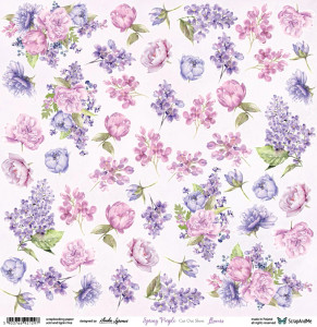 ScrapAndMe - Spring Purple - 12x12 - Cut Out Sheet (SP Flowers)
This ScrapAndMe paper, Spring Purple element sheet, is for fussy cutting. High-quality, acid-free, wood-free paper. Size: 12"x 12" (30.5 x 30.5cm). Printed on one side. Paper Weight: 250gsm. Made in Poland. ScrapAndMe - Spring Purple - 12x12 - Cut Out Sheet (SP Flowers)
This ScrapAndMe paper, Spring Purple element sheet, is for fussy cutting. High-quality, acid-free, wood-free paper. Size: 12"x 12" (30.5 x 30.5cm). Printed on one side. Paper Weight: 250gsm. Made in Poland.