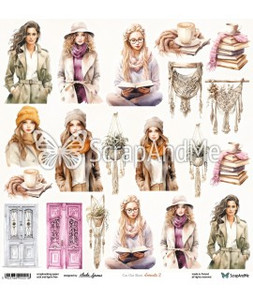 ScrapAndMe - Scrapbooking Paper - 12x12 - Cut Out Sheet (Elements 2)
This ScrapAndMe scrapbooking paper "Elements 2" designed by Klaudia Szpunar is an element sheet, is for self-cutting. High-quality, acid-free, wood-free paper. Size: 12"x 12" (30.5 x 30.5cm). Printed on one side. Paper Weight: 250gsm. Made in Poland. ScrapAndMe - Scrapbooking Paper - 12x12 - Cut Out Sheet (Elements 2)
This ScrapAndMe scrapbooking paper "Elements 2" designed by Klaudia Szpunar is an element sheet, is for self-cutting. High-quality, acid-free, wood-free paper. Size: 12"x 12" (30.5 x 30.5cm). Printed on one side. Paper Weight: 250gsm. Made in Poland.