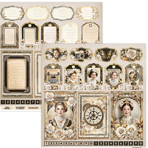 ScrapBoys - Art Decoria - 12"x 12" - Single Sheet (SB-ARDE-06)

ScrapBoys Art Decoria collection.  Double Sided Printed Sheet.  Single paper sheet, Sheet size: - 12’’x12’’ (30.5 x 30.5 cm)  Paper Weight: 190 gsm.  Acid and Lignin free