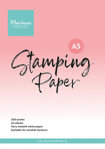 Marianne Design - Stamping Paper A5 (CA3195)
Stamping Paper. Stamping Paper A515 x 21 cm, white, smooth. Smooth paper is important to get a crispy print of your stamp. Marianne Design - Stamping Paper A5 (CA3195)
Stamping Paper. Stamping Paper A515 x 21 cm, white, smooth. Smooth paper is important to get a crispy print of your stamp.