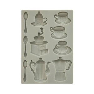 Stamperia - A5 Silicone Mould -Coffee and Chocolate Silicon Mould A5 Cups (KACMA504)
The silicon mould is a versatile and high-quality product designed for various creative purposes. It comes in a compact and convenient size for crafting: A5 size. 14.8x21cm. Whether you're working with Stamperia resin or clay, this product provides a reliable and precise mould for your artistic projects. Stamperia - A5 Silicone Mould -Coffee and Chocolate Silicon Mould A5 Cups (KACMA504)
The silicon mould is a versatile and high-quality product designed for various creative purposes. It comes in a compact and convenient size for crafting: A5 size. 14.8x21cm. Whether you're working with Stamperia resin or clay, this product provides a reliable and precise mould for your artistic projects.