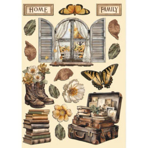 Stamperia - Golden Harmony Colored Wooden Shape A5 Accessories (KLSP170)

Stamperia wooden shapes are high quality embellishments to add depth to all your crafting projects especially mixed media and scrapbooking. A5 size.