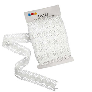 Crochet Lace Border, 30mm x 1m, White (41093)
Rustic look crocheted lace
A beautiful addition to your craft project. Great for Vintage style. Crochet Lace Border, 30mm x 1m, White (41093)
Rustic look crocheted lace
A beautiful addition to your craft project. Great for Vintage style.