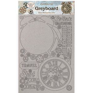 Stamperia - Greyboard A4 Lady Vagabond Lifestyle Alarm Clock (KLSPDA447)
This A4 greyboard measures approximately 8 1/4" x 11 5/8", and is 2mm thick. Stamperia - Greyboard A4 Lady Vagabond Lifestyle Alarm Clock (KLSPDA447)
This A4 greyboard measures approximately 8 1/4" x 11 5/8", and is 2mm thick.