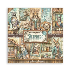 Stamperia - Alterego 8x8 Inch Paper Pack (SBBS115)
Stamperia 8x8 Inch Paper Pack. 20.3x20.3cm. single sided sheets. 10 sheets. 190gr, acid-free.. Acid & lignin free. Made in Italy. Stamperia - Alterego 8x8 Inch Paper Pack (SBBS115)
Stamperia 8x8 Inch Paper Pack. 20.3x20.3cm. single sided sheets. 10 sheets. 190gr, acid-free.. Acid & lignin free. Made in Italy.