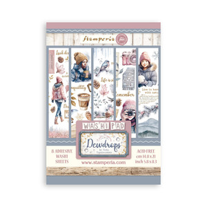 Stamperia - Create Happiness Dewdrops A5 Washi Pad (8pcs) (SBW13)
The Washi Album is printed on 8 sheets of translucent washi paper, which is easy to cut. It works best on light surfaces. While it’s not mandatory to meticulously cut it, you can achieve precision by using the Stamperia cutter with a ceramic tip.. Acid Free. Stamperia - Create Happiness Dewdrops A5 Washi Pad (8pcs) (SBW13)
The Washi Album is printed on 8 sheets of translucent washi paper, which is easy to cut. It works best on light surfaces. While it’s not mandatory to meticulously cut it, you can achieve precision by using the Stamperia cutter with a ceramic tip.. Acid Free.