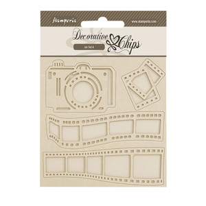 Stamperia - Decorative Chips - Dewdrops - Art Of Photograph (SCB247)

These light and delicate shapes with fine detail have been laser cut to match with the Stamperia Papers.  They are perfect accents on cards and scrapbook pages.  Can be colored.  Size 5.5"x 5.5"  Size: 14 x 14 cm.  Ready to colour.  Light weight and easy to use ans additions to your cards and projects.