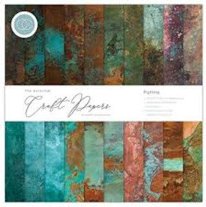 Craft Consortium - Craft Papers - PatIna - Premium 12x12 Paper Pad (CCEPAD017)
Patina is the 17th theme in 'The Essential Craft Papers' range. It has become an essential must have cardstock for the discerning crafter. Each 12x12 inch gummed pad offers 20 designs across 30 double sided sheets, on 180gsm acid & lignin free cardstock, offering that same premium quality which Craft Consortium is renowned for. Craft Consortium - Craft Papers - PatIna - Premium 12x12 Paper Pad (CCEPAD017)
Patina is the 17th theme in 'The Essential Craft Papers' range. It has become an essential must have cardstock for the discerning crafter. Each 12x12 inch gummed pad offers 20 designs across 30 double sided sheets, on 180gsm acid & lignin free cardstock, offering that same premium quality which Craft Consortium is renowned for.