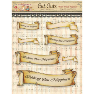 Memory Palette Co - Forest Friends - Memories - Cut Outs (MP-58682)
Scrapbooking paper designed by Asuka Miyamoto.  Cut outs can be used as embelishments on your cards or scrapbooking projects.  This element sheet, is for self-cutting.  Printed on both sides. Memory Palette Co - Forest Friends - Memories - Cut Outs (MP-58682)
Scrapbooking paper designed by Asuka Miyamoto.  Cut outs can be used as embelishments on your cards or scrapbooking projects.  This element sheet, is for self-cutting.  Printed on both sides.