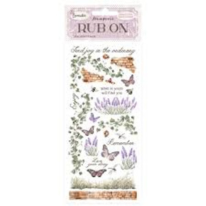Stamperia - Lavender - Rub On's (DFLRB96)
Stamperia Lavender Collection. Rub On's contain lots of images to embellish your projects. These Rub On's are a great way to add an extra element to your paper craft projects, easy to use and have a very effective finish. With Rub On you can transfer images onto any kind of smooth surface, as if they were printed on it. Very suitable for journaling and for decoration. Best on light colour surfaces.
1 sheet – 10.16 cm x 21.6 cm. Stamperia - Lavender - Rub On's (DFLRB96)
Stamperia Lavender Collection. Rub On's contain lots of images to embellish your projects. These Rub On's are a great way to add an extra element to your paper craft projects, easy to use and have a very effective finish. With Rub On you can transfer images onto any kind of smooth surface, as if they were printed on it. Very suitable for journaling and for decoration. Best on light colour surfaces.
1 sheet – 10.16 cm x 21.6 cm.