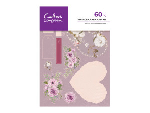 Crafter's Companion - Card Kit - Vintage Cake - 60pc - Makes 20 Complete Cards (CC-KIT-VICAKE)
Craft a classic-looking card with ease using the Vintage Cake Card Kit by Crafter’s Companion. With gorgeous florals and heart designs in soft pinks, reds, and purples, these make for the perfect sentiment for special occasions.
This kit includes the material to make 20 stunning cards for your family, friends, and loved ones and comes with 20 plain white cards to deliver them. This means you don’t have to narrow down who you want to receive them. Crafter's Companion - Card Kit - Vintage Cake - 60pc - Makes 20 Complete Cards (CC-KIT-VICAKE)
Craft a classic-looking card with ease using the Vintage Cake Card Kit by Crafter’s Companion. With gorgeous florals and heart designs in soft pinks, reds, and purples, these make for the perfect sentiment for special occasions.
This kit includes the material to make 20 stunning cards for your family, friends, and loved ones and comes with 20 plain white cards to deliver them. This means you don’t have to narrow down who you want to receive them.