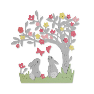 Sizzix - Thinlits Die Set 3PK - Bunny Scene (663320)
Thinlits create dazzling detailed shapes for more creative cardmaking and papercrafting projects. These wafer-thin chemically-etched die sets are designed to cut, emboss or stencil a single sheet of cardstock, paper, metallic foil or vellum. They are simple to use, compact and portable for cutting at home or on the go. Use them for enhanced intricacy and to add a special touch of inspiration to all your projects.
The Thinlits dies in this set are compatible with the BIGkick, Big Shot and Vagabond machines.
To cut, the sandwich requires use of a pair of Cutting Pads and the machine's included Platform; when using the Essentials Platform or Solo Platform & Shim, the Extended Adapter or Solo Adapter is required. Because of their intricacy, Thinlits dies may require up to three passes to cut. If extra ejection is needed for easier separation of the die-cut from the design, place wax paper between the Thinlits die and your material and then cut.
These dies can also emboss when the machine's included Platform is combined with an Impressions Pad and Silicone Rubber sheet. The diagrams on the Platform offer easy guidelines about how to make the perfect Sizzix sandwich.
To stencil, place the die over desired material and apply ink or chalk to the die indentations. This technique can be used alone or to enhance embossed designs. Sizzix - Thinlits Die Set 3PK - Bunny Scene (663320)
Thinlits create dazzling detailed shapes for more creative cardmaking and papercrafting projects. These wafer-thin chemically-etched die sets are designed to cut, emboss or stencil a single sheet of cardstock, paper, metallic foil or vellum. They are simple to use, compact and portable for cutting at home or on the go. Use them for enhanced intricacy and to add a special touch of inspiration to all your projects.
The Thinlits dies in this set are compatible with the BIGkick, Big Shot and Vagabond machines.
To cut, the sandwich requires use of a pair of Cutting Pads and the machine's included Platform; when using the Essentials Platform or Solo Platform & Shim, the Extended Adapter or Solo Adapter is required. Because of their intricacy, Thinlits dies may require up to three passes to cut. If extra ejection is needed for easier separation of the die-cut from the design, place wax paper between the Thinlits die and your material and then cut.
These dies can also emboss when the machine's included Platform is combined with an Impressions Pad and Silicone Rubber sheet. The diagrams on the Platform offer easy guidelines about how to make the perfect Sizzix sandwich.
To stencil, place the die over desired material and apply ink or chalk to the die indentations. This technique can be used alone or to enhance embossed designs.