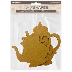 Stamperia - MDF Crafty Shapes Blanks - Tea Pot (2pcs) (KLSM42)

A delightful collection of MDF decor items by Emilia Sieradzan.  These are simple shapes that you can decorate as you wish with papers and colors.  MDF Crafty Shapes Blanks Tea Pot.  2 elements. 14 x 3 cm, 14 x 16 cm.