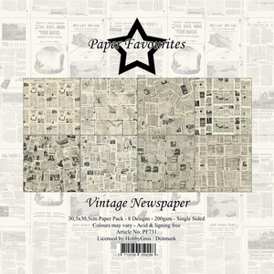 Paper Favourites - Vintage Newspaper 12x12 Inch Paper Pad (PF731)
Design paper for projects like card making, scrapbooking, or home decor. Floral Cars Collection - 12x12 Inch Paper Pack containing 8 single sided sheets with 8 separate designs. Paper Weight: 200gsm. Acid & Lignin free. Paper Favourites - Vintage Newspaper 12x12 Inch Paper Pad (PF731)
Design paper for projects like card making, scrapbooking, or home decor. Floral Cars Collection - 12x12 Inch Paper Pack containing 8 single sided sheets with 8 separate designs. Paper Weight: 200gsm. Acid & Lignin free.