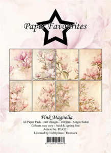 Paper Favourites - Pink Magnolia - A6 Paper Pack (PFA571)
Paper Favorites is a brand from Denmark. This young brand specializes in design paper for creative applications. Pack contains 24 Sheets 4.1 x 5.8 inches. (3x8 Designs). Paper Weight: 200gsm. Acid and lignin free. Paper Favourites - Pink Magnolia - A6 Paper Pack (PFA571)
Paper Favorites is a brand from Denmark. This young brand specializes in design paper for creative applications. Pack contains 24 Sheets 4.1 x 5.8 inches. (3x8 Designs). Paper Weight: 200gsm. Acid and lignin free.