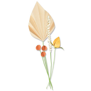 Sizzix - Thinlits Die Set 5PK - Ornamental Stems (665955)
The Sizzix Ornamental Stems Thinlits Die Set is perfect for home decor projects or handmade gifts this summer season! This beautiful Thinlits Die Cutting Set takes inspiration from dried flowers to create a delicate, sculptural design that's as intricate as it is unique. Featuring different floral elements, the Ornamental Stems metal cutting set gives you versatility as well as style. Get stuck in to creating beautiful makes with this die set using the Sizzix Glue Gun (662301/663550) and the Sizzix Glue Sticks (664821).
Thinlits create dazzling detailed shapes for more creative cardmaking and paper crafting projects. These wafer-thin chemically etched die sets are designed to cut, emboss or stencil a single sheet of cardstock, paper, metallic foil or vellum. They are simple to use, compact and portable for cutting at home or on the go. Use them for enhanced intricacy and to add a special touch of inspiration to all your projects.
The Thinlits dies in this set are compatible with the BIGkick, Big Shot and Vagabond machines. Sizzix - Thinlits Die Set 5PK - Ornamental Stems (665955)
The Sizzix Ornamental Stems Thinlits Die Set is perfect for home decor projects or handmade gifts this summer season! This beautiful Thinlits Die Cutting Set takes inspiration from dried flowers to create a delicate, sculptural design that's as intricate as it is unique. Featuring different floral elements, the Ornamental Stems metal cutting set gives you versatility as well as style. Get stuck in to creating beautiful makes with this die set using the Sizzix Glue Gun (662301/663550) and the Sizzix Glue Sticks (664821).
Thinlits create dazzling detailed shapes for more creative cardmaking and paper crafting projects. These wafer-thin chemically etched die sets are designed to cut, emboss or stencil a single sheet of cardstock, paper, metallic foil or vellum. They are simple to use, compact and portable for cutting at home or on the go. Use them for enhanced intricacy and to add a special touch of inspiration to all your projects.
The Thinlits dies in this set are compatible with the BIGkick, Big Shot and Vagabond machines.