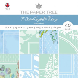 The Paper Tree - A Countryside Story - 6x6 Frames Pad (PTC1087)

The Paper Tree Countryside Story 6″ x 6″ Frame Pad includes 40 single sided sheets in 8 beautiful designs, printed on high quality, uncoated, 160gsm paper-stock.  The paper is designed for stamping, mixed media, matting and layering and many other projects.

A Countryside Story Collection has a bold and summery feel with contemporary watercolour florals, using a vivid palette of blues, greens and reds.