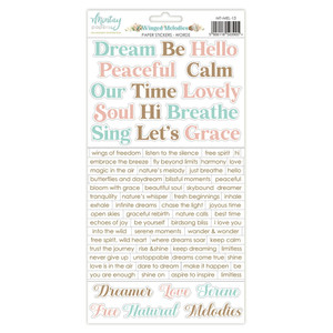 Mintay Papers - 6x12 Inch Paper Stickers Words (MT-MEL-13)
Paper Sticker Sheets - 6x12 Inch. Mintay Papers - 6x12 Inch Paper Stickers Words (MT-MEL-13)
Paper Sticker Sheets - 6x12 Inch.