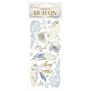 Stamperia - Timeless Rub-On Letters (DFLRB161)
Stamperia Timeless Collection. Rub On's contain lots of images to embellish your projects. These Rub On's are a great way to add an extra element to your paper craft projects, easy to use and have a very effective finish. With Rub On you can transfer images onto any kind of smooth surface, as if they were printed on it. Very suitable for journaling and for decoration. Best on light colour surfaces.
1 sheet – 10.16 cm x 21.6 cm. Stamperia - Timeless Rub-On Letters (DFLRB161)
Stamperia Timeless Collection. Rub On's contain lots of images to embellish your projects. These Rub On's are a great way to add an extra element to your paper craft projects, easy to use and have a very effective finish. With Rub On you can transfer images onto any kind of smooth surface, as if they were printed on it. Very suitable for journaling and for decoration. Best on light colour surfaces.
1 sheet – 10.16 cm x 21.6 cm.