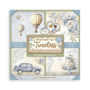 Stamperia - Timeless 12x12 Inch Paper Pack Maxi (Single Face) (SBBXLB25)
Stamperia 12x12 Inch Paper Pack. 30.5x30.5cm. single sided sheets. Maxi pad - 22 sheets. 190gr, acid-free. Stamperia - Timeless 12x12 Inch Paper Pack Maxi (Single Face) (SBBXLB25)
Stamperia 12x12 Inch Paper Pack. 30.5x30.5cm. single sided sheets. Maxi pad - 22 sheets. 190gr, acid-free.