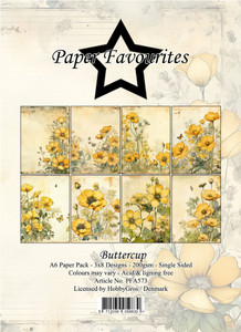 Paper Favourites - Buttercup - A6 Paper Pack (PFA573)
Paper Favorites is a brand from Denmark. This young brand specializes in design paper for creative applications. Pack contains 24 Sheets 4.1 x 5.8 inches. (3x8 Designs). Paper Weight: 200gsm. Acid and lignin free. Paper Favourites - Buttercup - A6 Paper Pack (PFA573)
Paper Favorites is a brand from Denmark. This young brand specializes in design paper for creative applications. Pack contains 24 Sheets 4.1 x 5.8 inches. (3x8 Designs). Paper Weight: 200gsm. Acid and lignin free.