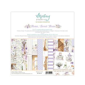 Mintay - Home Sweet Home - 8 x 8 Double Side Scrapbooking Paper Pad (MT-HSH-08)
Scrapbooking Paper Pad. 8x8 Inch. Paper Weight: 250 gsm. This paper pad contains 24 double sided printed sheets (4 x 12 designs + 2 bonuses on the inside covers). Acid & lignin free. Made in Poland. Mintay - Home Sweet Home - 8 x 8 Double Side Scrapbooking Paper Pad (MT-HSH-08)
Scrapbooking Paper Pad. 8x8 Inch. Paper Weight: 250 gsm. This paper pad contains 24 double sided printed sheets (4 x 12 designs + 2 bonuses on the inside covers). Acid & lignin free. Made in Poland.