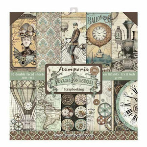 Stamperia - Voyages Fantastiques 12x12 Inch Paper Pack (SBBL53)
Stamperia 12x12 Inch Paper Pack. 30.5x30.5cm. 10 double sided sheets. 190gr, acid-free. Stamperia - Voyages Fantastiques 12x12 Inch Paper Pack (SBBL53)
Stamperia 12x12 Inch Paper Pack. 30.5x30.5cm. 10 double sided sheets. 190gr, acid-free.