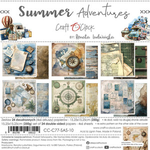 CC-C77- SAS -10
Paper Collection Set 6"*6" 190 gsm (24 double-sided sheets, 4 x 6 sheets ) CC-C77- SAS -10
Paper Collection Set 6"*6" 190 gsm (24 double-sided sheets, 4 x 6 sheets )