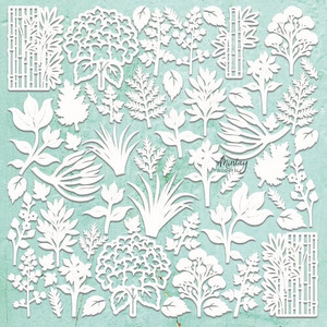 Mintay - Chippies - Flora Filigree 1 (MT-CHIP2-D102)

Mintay Laser Chipboard.  These 2mm thick die-cut chipboard pieces are in a natural ecru color and can be added to many of your projects.  They can be modified with paint, ink, paper, using stencils, stamps, hot embossing or applying waxes and pastes.   A 12 x 12 inches sheet of chipboard elements ready to decorate as you wish!