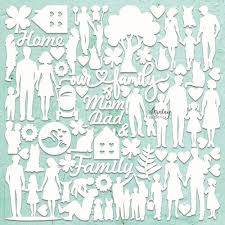 Mintay - Chippies - Family (MT-CHIP2-D98)

Mintay Laser Chipboard.  These 2mm thick die-cut chipboard pieces are in a natural ecru color and can be added to many of your projects.  They can be modified with paint, ink, paper, using stencils, stamps, hot embossing or applying waxes and pastes.   A 12 x 12 inches sheet of chipboard elements ready to decorate as you wish!