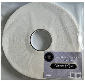 1mm by 12mm Wide White Foam Tape - 50m roll - by Jamie Rogers Crafts (JRCA011)

50 metre foam tape roll.  Perfect for all crafting projects.  High quality with easy to remove liner, will make working on your craft projects quick and stress free.  1mm thick by 12 mm wide.  50 metres per roll.  Acid free.