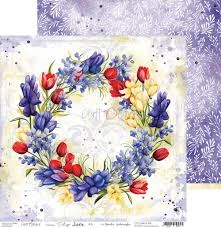 Craft O'Clock - Double-sided paper 12"x12" - Tulip Love #6 - Single Sheet (CC-C64-TL-06)

Single sheet of high-quality paper for scrapbooking and other craft projects.  Perfect for making scrapbook layouts, albums and greeting cards or wedding invitations etc.  Acid-free and lignin-free.  Double sided paper.  Size: 12x12 inches (30.5x30.5cm)  Weight: 250gsm.