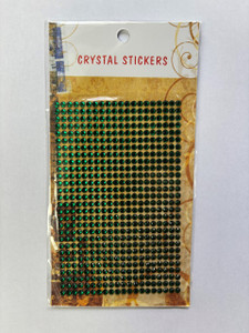 Crystal Adhesive Gems - 4mm - 560pcs per card - Green (CAD4560GR)

Pack of 4mm Green Adhesive Gems, 560pcs per card.  Embellishment Sheet ideal for adding a little sparkle to all of your Craft Projects.  Multiple uses, some additional uses are suggested on the back of the pack.  Keep out of the reach of children, as gems are small and could easily be ingested.