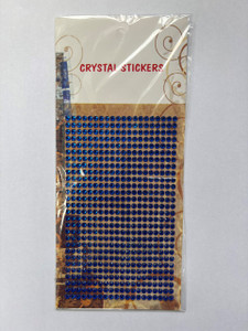 Crystal Adhesive Gems - 4mm - 560pcs per card - Blue (CAD4560BL)

Pack of 4mm Blue Adhesive Gems, 560pcs per card.  Embellishment Sheet ideal for adding a little sparkle to all of your Craft Projects.  Multiple uses, some additional uses are suggested on the back of the pack.  Keep out of the reach of children, as gems are small and could easily be ingested.