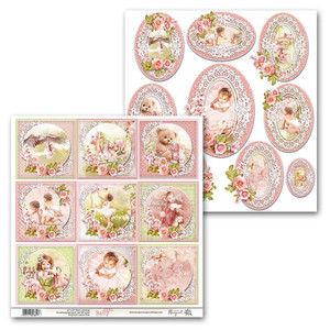 Paper Design By Margaret Baby Girl Extras to cut out - Double Sided (0617)

A sheet of elements/accessories to cut. High-quality double-sided scrapbooking paper with accessories to cut out yourself.  Paper weight: 250gsm.  Acid-free and wood-free product made in Poland.