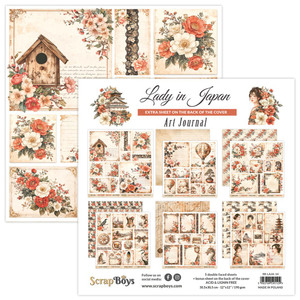 ScrapBoys - Ladyt In Japan - 12 x 12 Scrapbooking Paper Pack - (SB-LAJA-14)

The Lady In Japan collection is a set of double sided scrapbooking papers from ScrapBoys.  Paper Size: 12x12 inches (30.5 x 30.5cm). 12 double sided sheets.  Paper Weight: 250 gsm.  Acid & Lignin free.